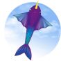 Narwhal Kite 200 cm