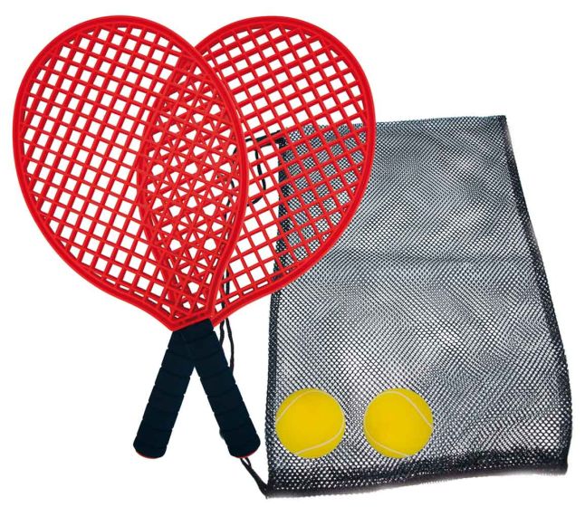 Strandtennis sæt - gitter bats