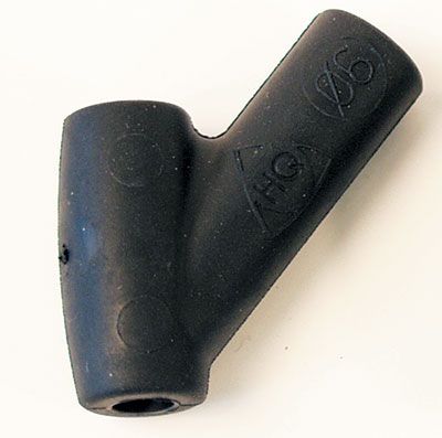 Vinge bøsning vinklet Ø3-6mm