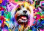 Pop Art Yorkshire terrier 500 brikker