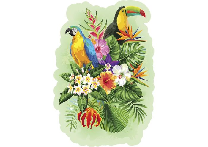 Tropical Birds 160 brikker