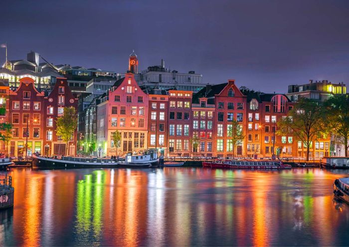 Amsterdam By Night 500 brikker